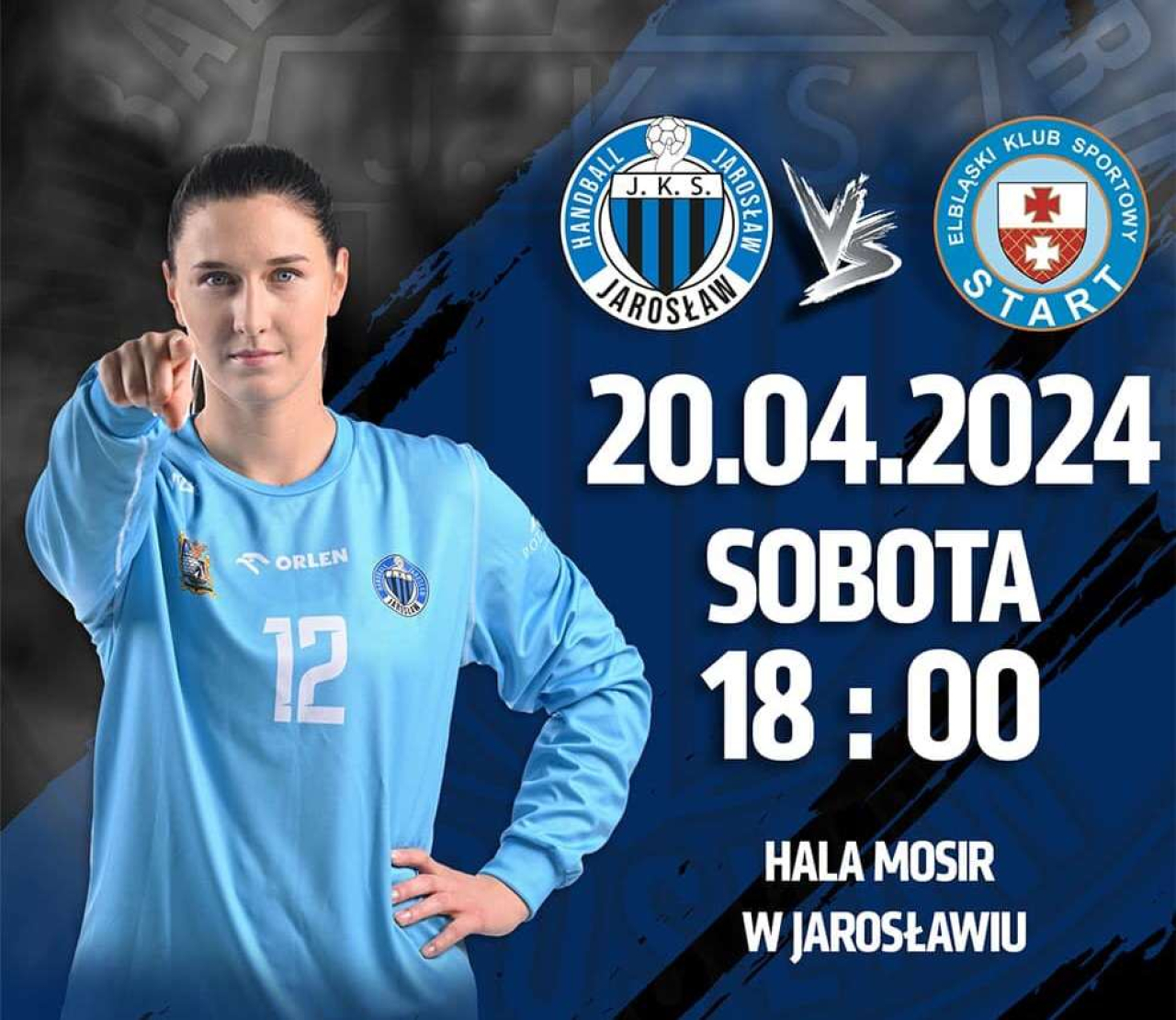 Handball JKS Jarosław vs. EKS Start Elbląg